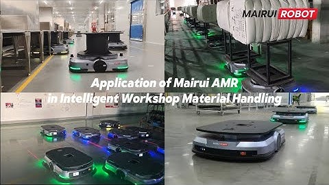 Intelligent Material Handling in Workshops – Enabled by Mairui AMR
