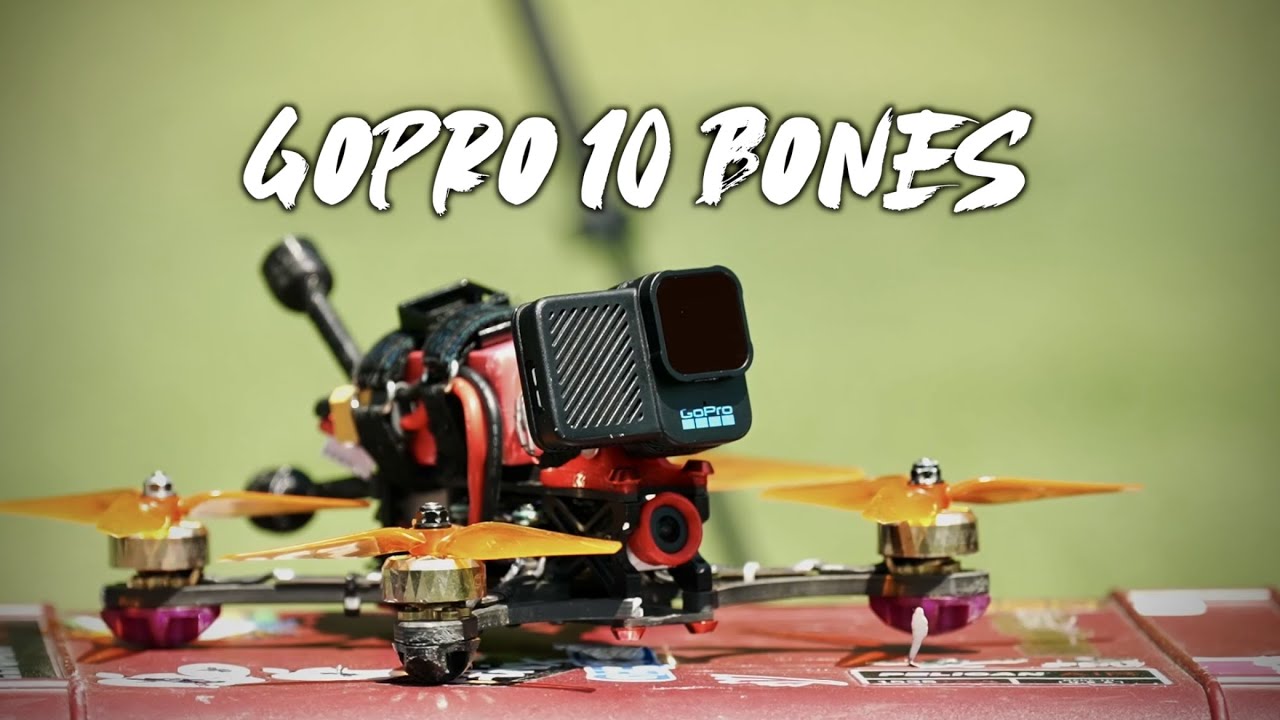 골프공 무게 만큼 가벼운 고프로가 있다? FPV 전용 고프로 히어로 10 블랙 본즈