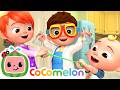 At Home Science Experiments | Floor is Lava Challenge | CoComelon Nursery Rhymes