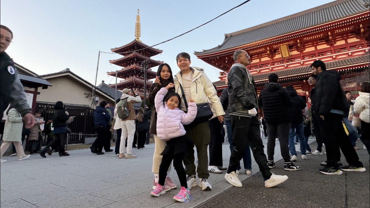 Japan Trip Day 3 | 30 Dec 2025 - Sensoji Temple, Shopping, Sightseeing Asakusa, Tokyo City