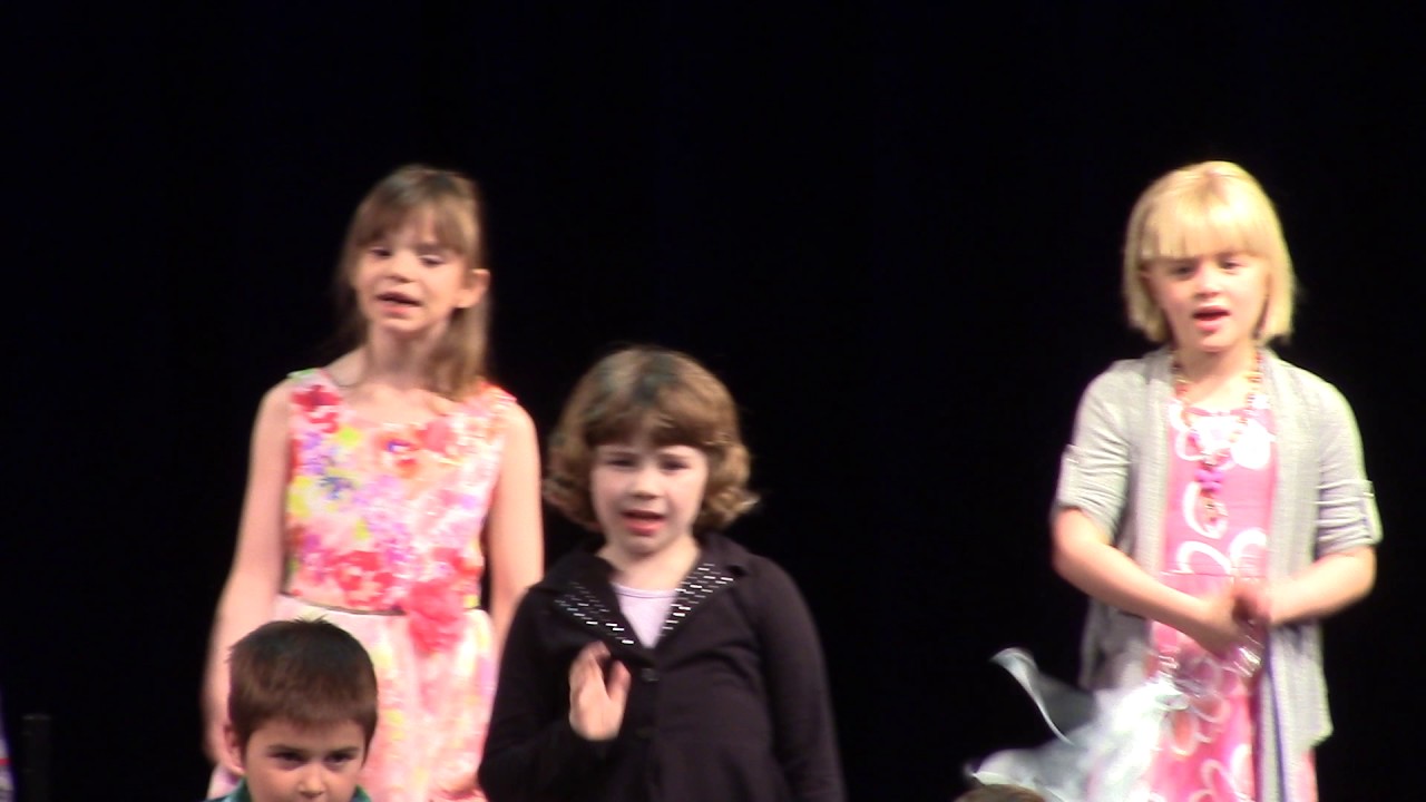 2017 K-4 Spring Concert - Kindergarten - Happiness - YouTube