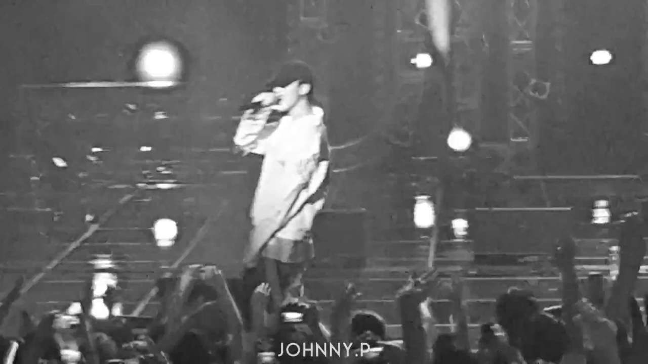 160813 쇼미더머니5 부산콘서트 송민호, Zion.T - 머신건