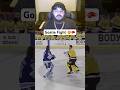 Crazy Goalie Fight 🤯 #nhl #goalielife #lighting #bostonbruins #tampa #hockeyfight #hockey #goalie