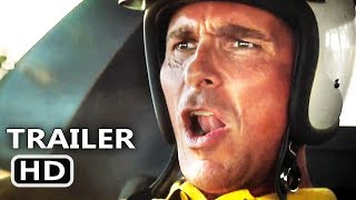 FORD V FERRARI Trailer # 2 NEW, 2019 Christian Bale, Matt Damon Movie HD