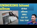 UNBOXING hitomi debut album &quot;GO TO THE TOP&quot; Japan 1st press LIMITED EDITION with photo book