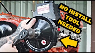 How To Install A LS1 Power Steering Pulley  No Install Tool Needed