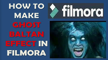 How to Make Ghost Baltan Effect in Filmora