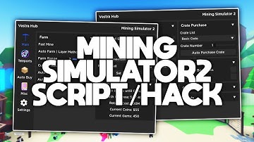 MINING SIMULATOR 2 ROBLOX HACK / SCRIPT | AUTO DIG | AUTO SELL | TELEPORTS | AND ALOT MORE!!!
