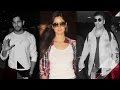 Sidharth Malhotra Katrina Kaif Karan Johar Return To Mumbai After Their Dream Team Tour