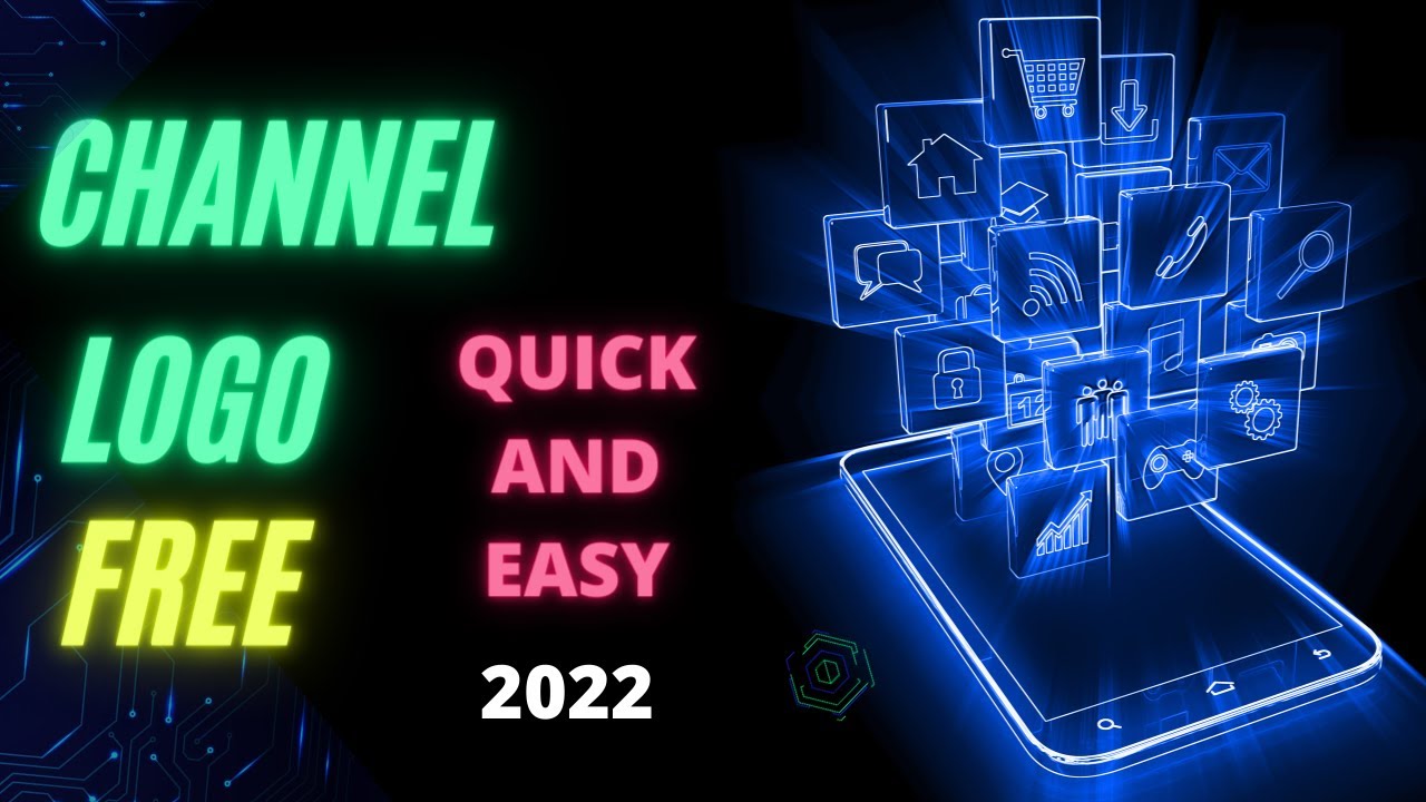 How to Make Logo for YouTube Channel in 2022 - Create Youtube Channel ...