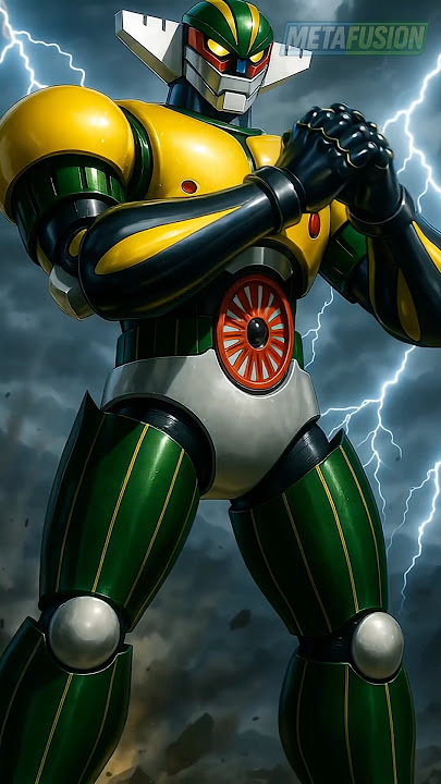 Steel Jeeg in Real Life | Part 1 ⚡🤖 Build Up! 💥 #livingcartoon #jeeg #aiart