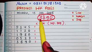 Prediksi Hk Pools 13 Juli 2025 | Bocoran togel Hongkong hari ini | Rumus Jitu Hk malam ini