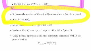 Normal Approximation of the Binomial Distribution - Worked Example