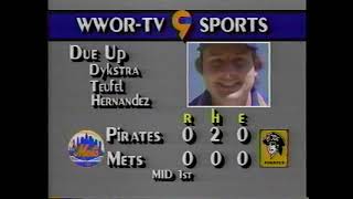 Pirates vs Mets (9-27-1987, ends in bottom 7th)