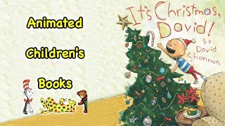 It's Christmas David!  Animated Children's Book
