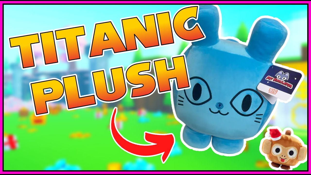 Titanic Blobfish Plush-NO Code. Big Games-Roblox Pet Simulator X. ONLY 75  Exist.