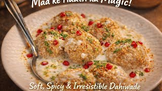 Aai cha Haatcha Soft Dahi Wade recipe 😍 | Homemade Dahivada| Easy Marathi recipe  screenshot 1