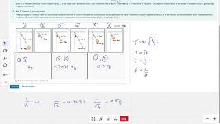 "Ranking Pendulums Based on Frequency: Mastering Physics Assignment"