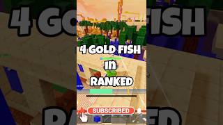 Catching D Fish Back To Back In Roblox Bedwars Ranked