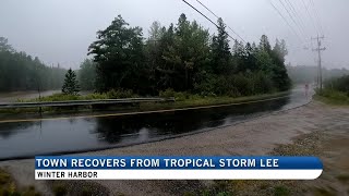 Winter Harbor recovering from Tropical Storm Lee