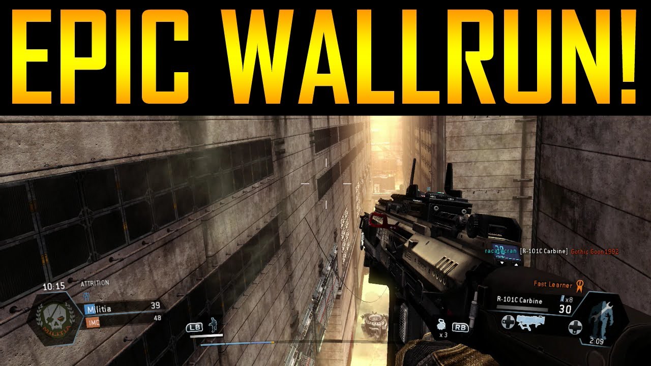 Titanfall Gameplay - Epic Wall Running!