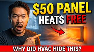 This $50 Wall Panel Heats Your Home for FREE All Winter. Why Did the HVAC Industry Hide It?