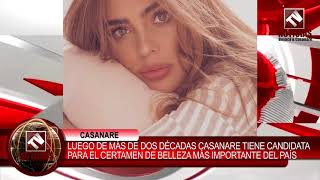 Camila Avella sera la  representante al Reinado Nacional de Belleza por CASANARE 2018