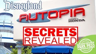 Secrets Revealed Autopia Disneyland