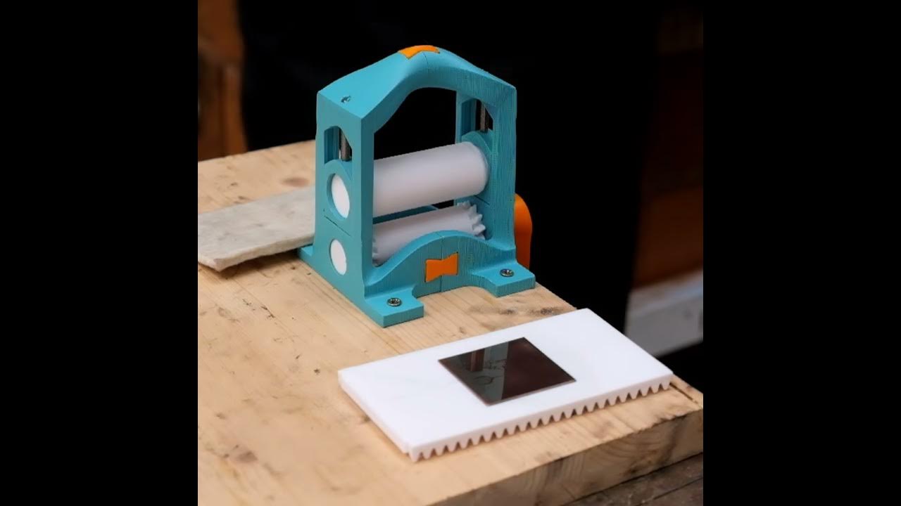 Making an EPIC Handcrafted BOOK PRESS 