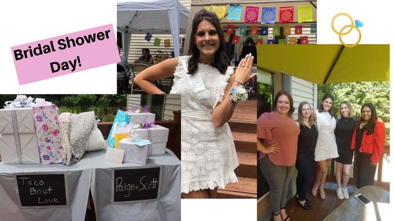BRIDAL SHOWER! YouTube