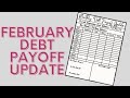February Debt Payoff Update