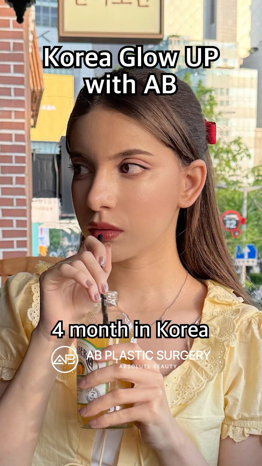 Watch Her Glow Up in Korea #shorts