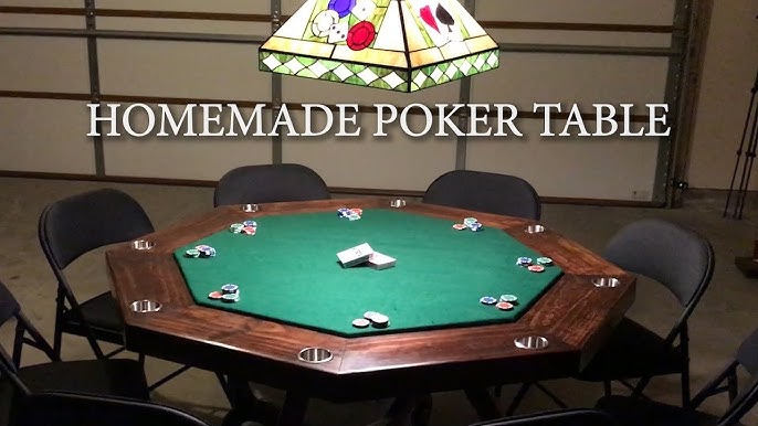 Poker Table Build from Start to Finish 