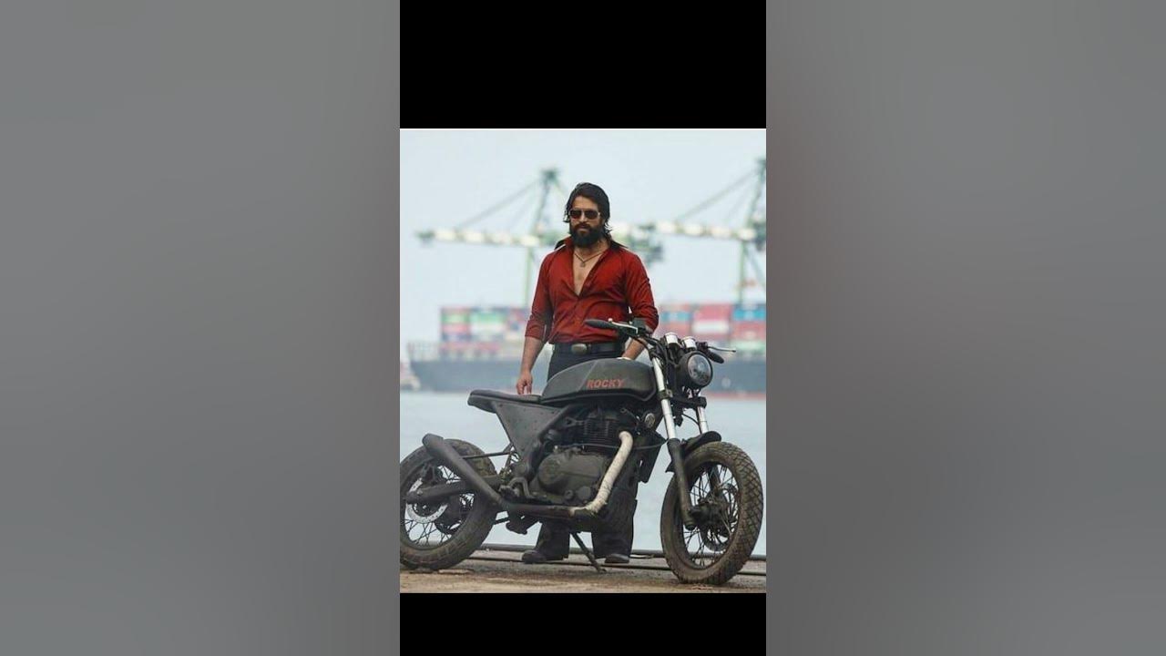KGF star Rocky Bike drawing |Yash drawing |Rocky bhai |Shamail ...