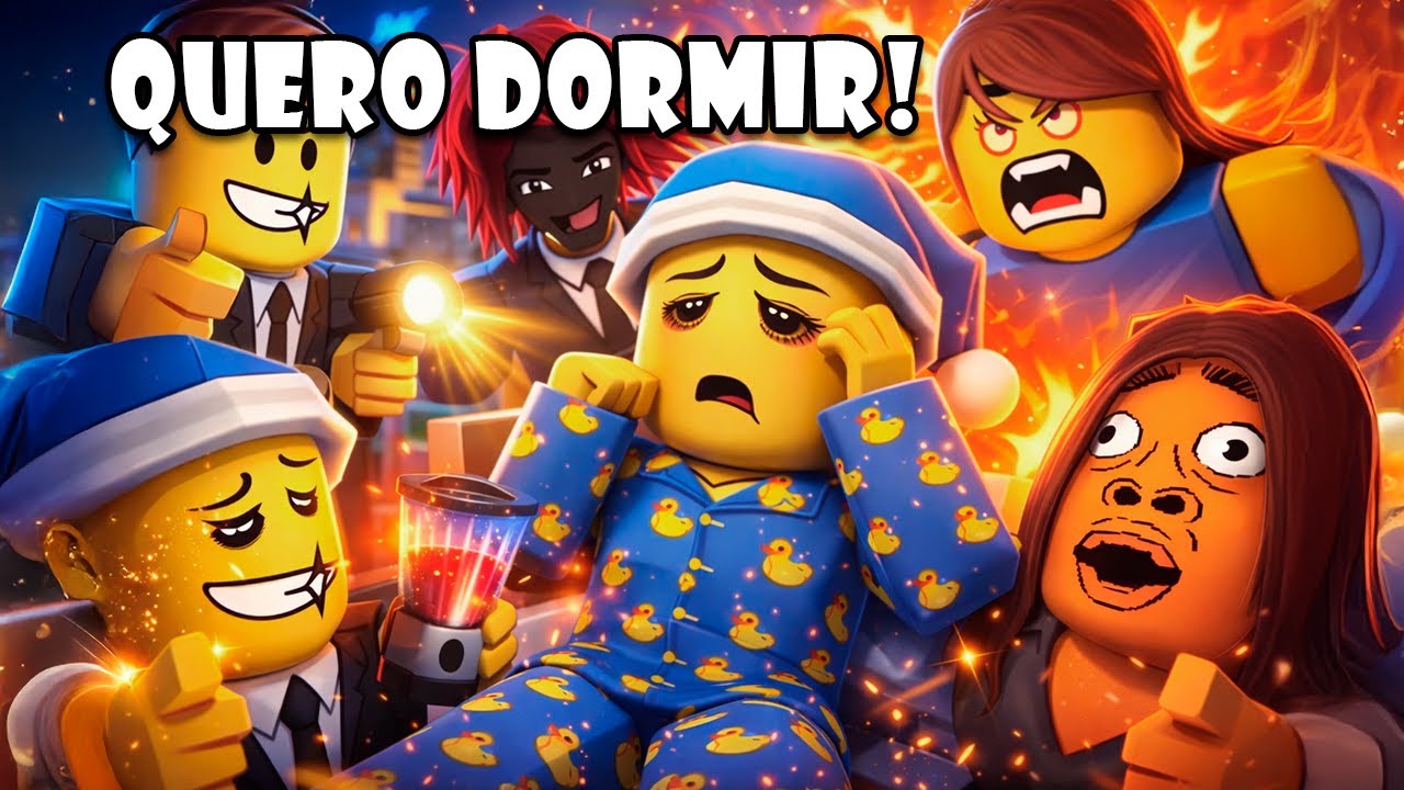 POVO CHATO! ME DEIXA DORMIR! Roblox Need More Energy