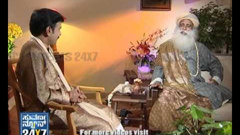 Seg 3 - Interview with Jaggi Vasudev - Enlightenment - Suvarna News
