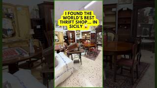 I FOUND THE WORLD'S BEST THRIFT SHOP... IN SICILY 😱