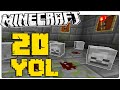 Minecraft'ta ÖLMENİN 20 YOLU - Minecraft Türkçe [Özel Harita]