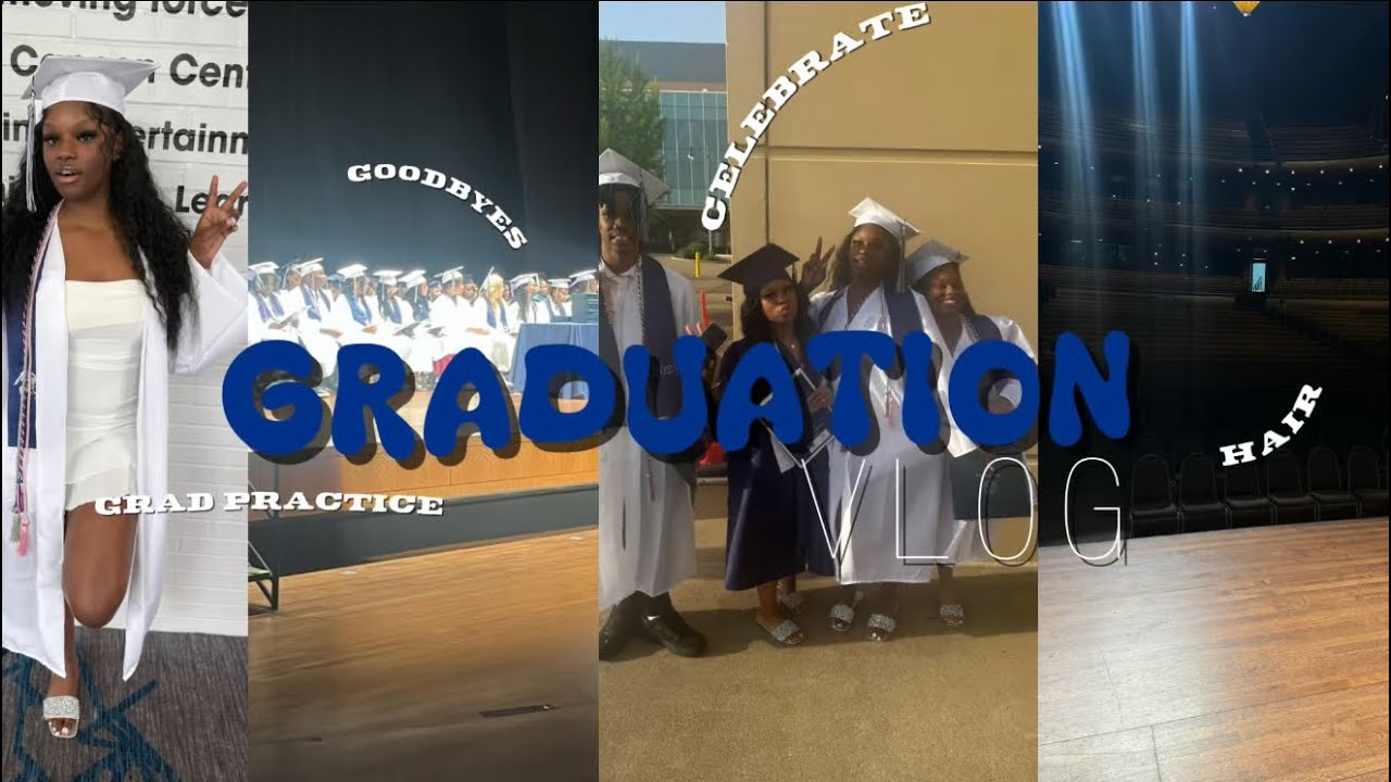 Grad Practice I GRADUATED!!!! |GRAD PRACTICE| GRWM| MORE - YouTube