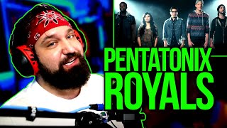 Am I a PENTAHOILC?!! Pentatonix - ROYALS reaction!!