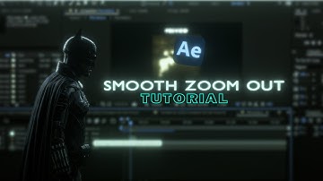 Zoom out tutorial - after effects