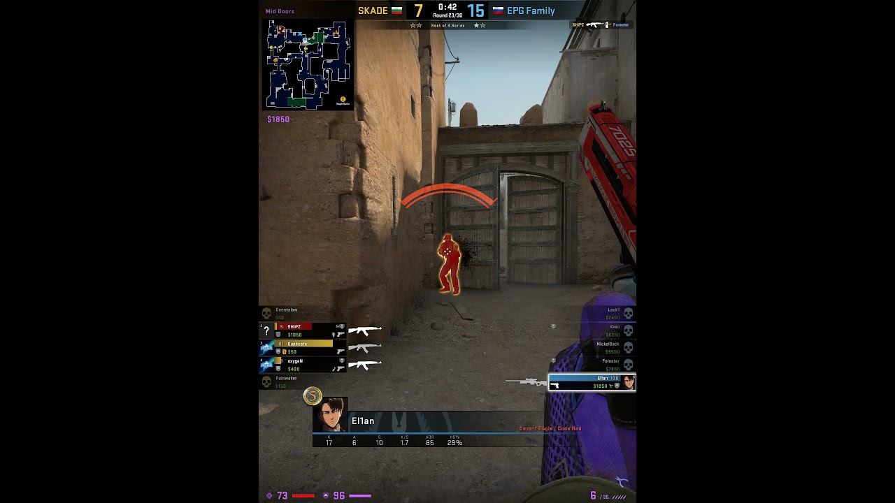 El1an vs 3. Dust2. EPG Family vs. SKADE at Spring Sweet Spring 1