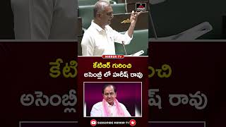 Harish Rao About CAses On KTR | Harish Rao Speech | TS assembly | BRS | Mirror TV