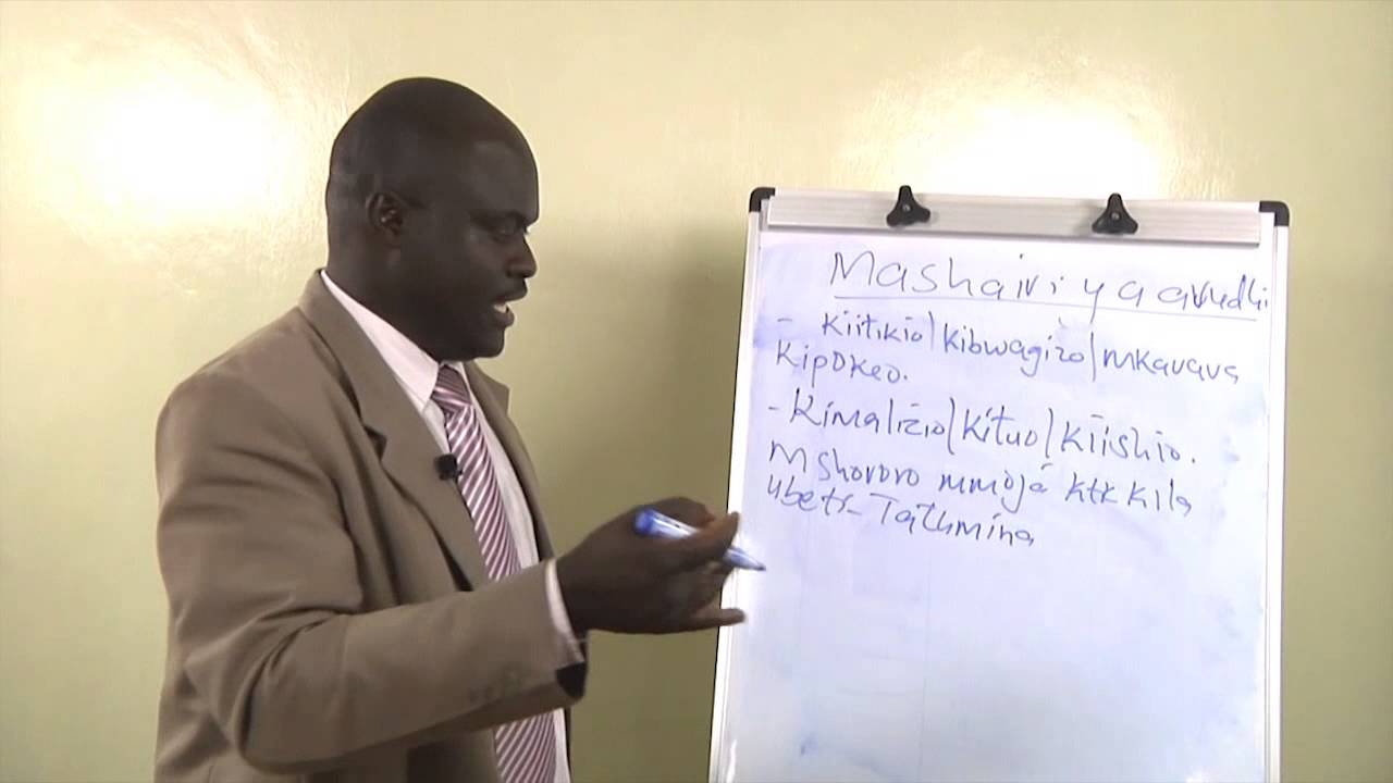 FORM  2 KISWAHILI Mashahiri ya Arudhi BY NZIA