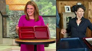 Blue Jean Chef 4-Piece Sheet Pan Dinner Set on QVC