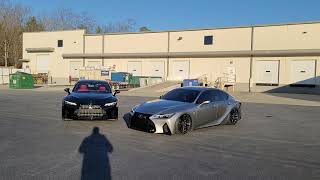 Twins! Bagged 2021 Lexus IS 350 F SPORT vs STOCK!