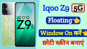 floating window setting on iqoo z9 | iqoo z9 use small window setting | vijay technical