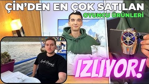 RRaenee Çin'den En Çok Satan Oyuncu Ürünleri İZLİYOR @MendeburLemur @RRaenee