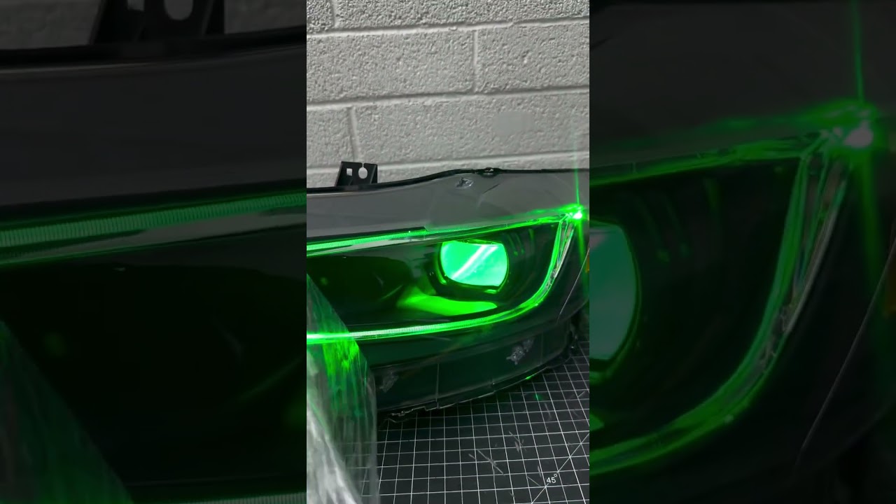 Unwrapping power 😮‍💨 Watch these Morimoto XB RGBW headlights come to life — RGBW startup, clean