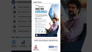 🎯 BIM Engineers Hiring in Gurugram and Chennai for BIM, Design and Management Roles @career_points